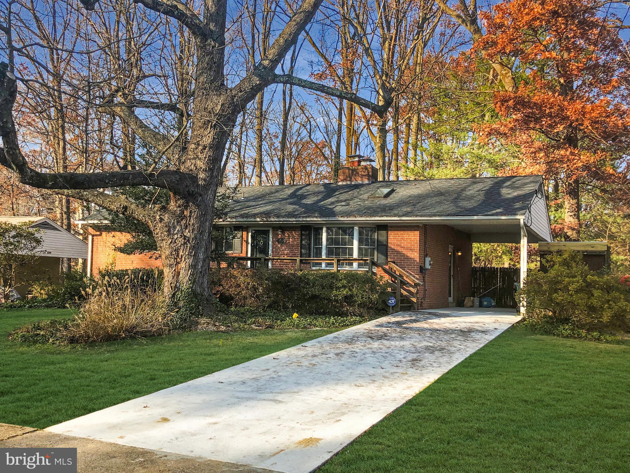 7202 Catlett Street Springfield, VA 22151 - Photo 1 of 28 front view of a house with a yard