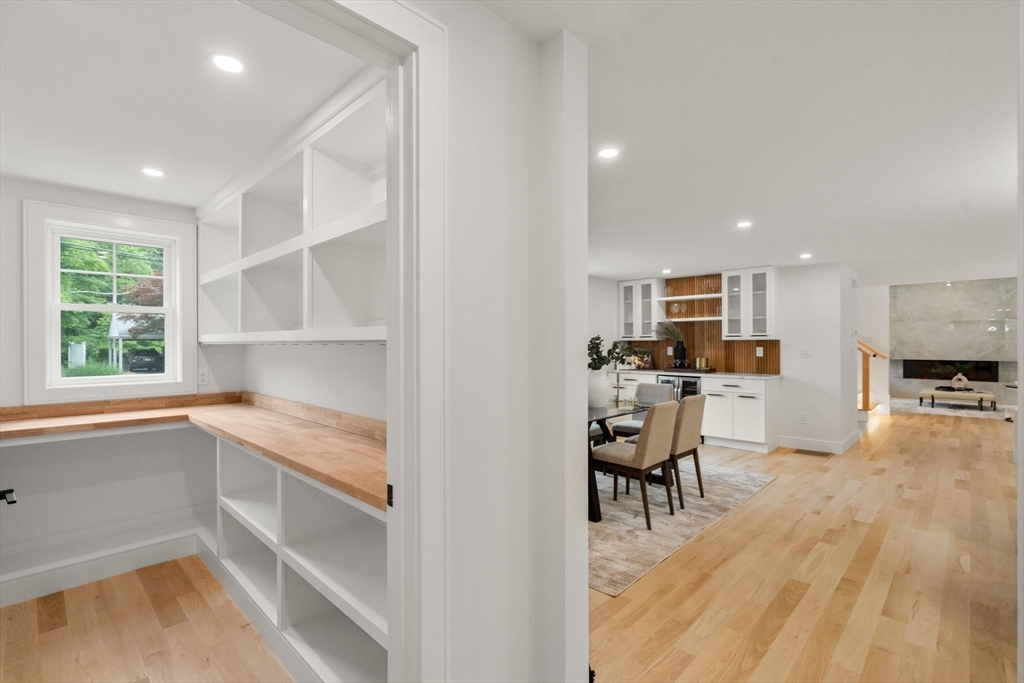 32 Deerfield Road Sharon, MA 02067 - Photo 13 of 32 a view of a kitchen with dining area and windows