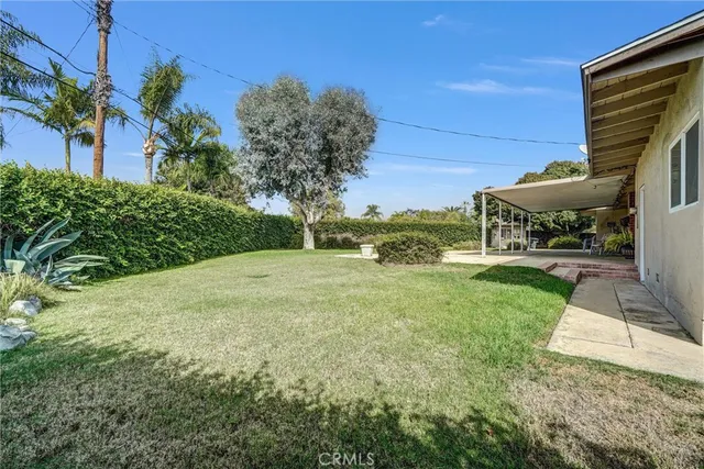 a view of outdoor space and yard