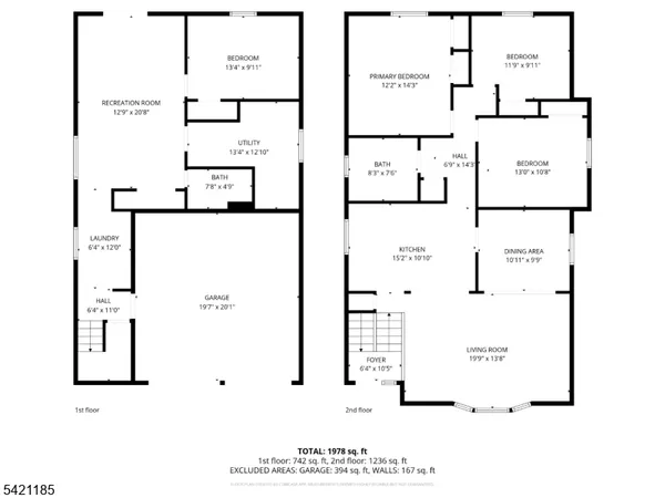 $650,000 | 1913 Bond Street, Rahway, NJ 07065
