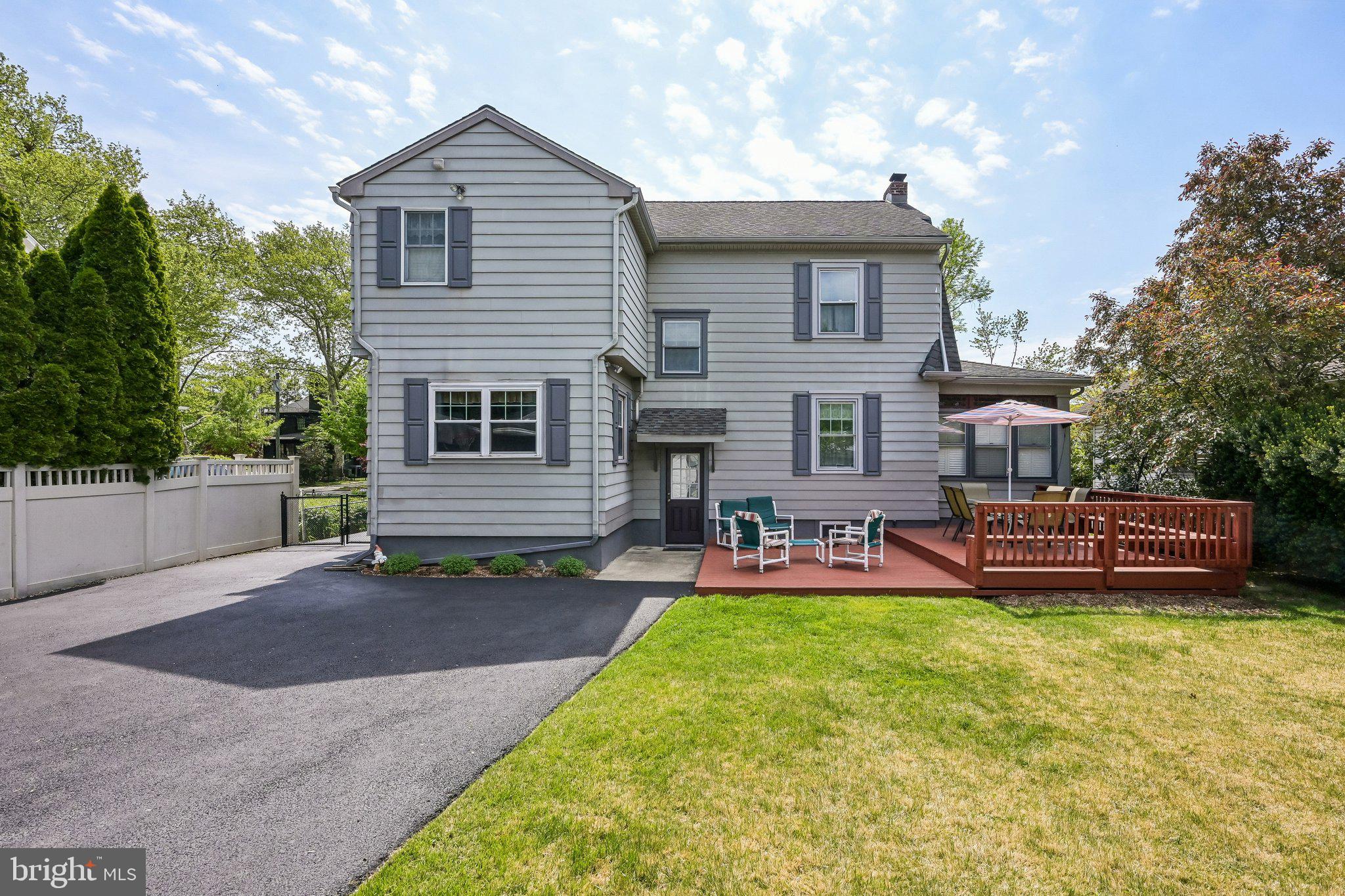147 Hawthorne Avenue Haddonfield, NJ 08033 - Photo 22 of 25 Charming home with inviting deck.
