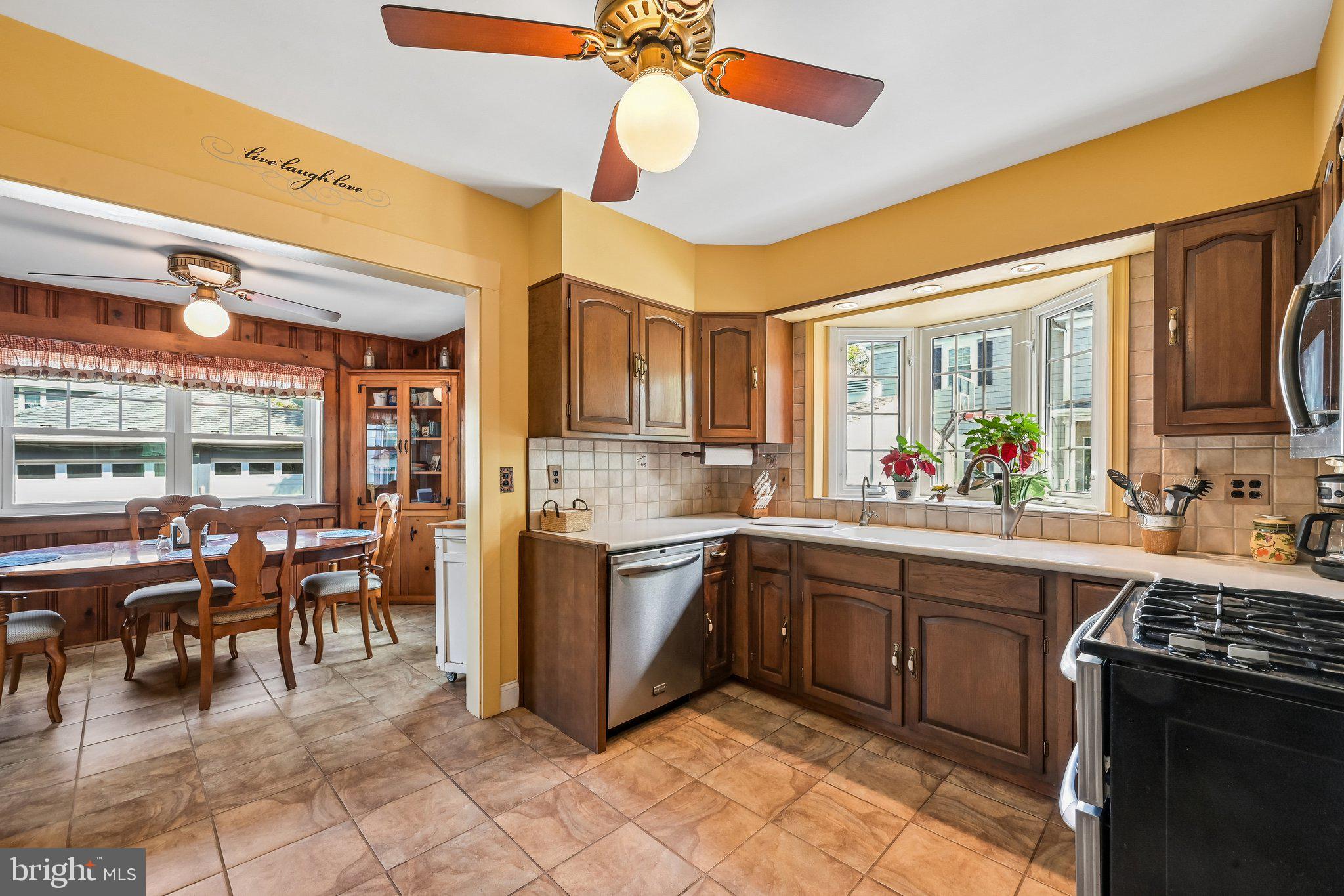 147 Hawthorne Avenue Haddonfield, NJ 08033 - Photo 8 of 25 Charming kitchen with sunny views.