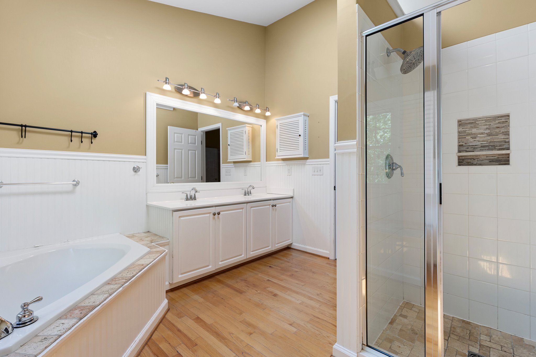 434 Buttonwood Road Landenberg, PA 19350 - Photo 26 of 44 Large soaking tub AND stand up shower in primary