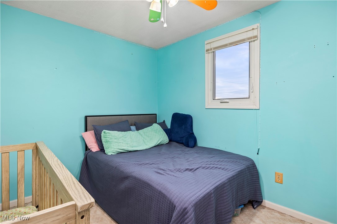 5569 Lear Nagle Road North Ridgeville, OH 44039 - Photo 33 of 41 Carpeted bedroom with ceiling fan