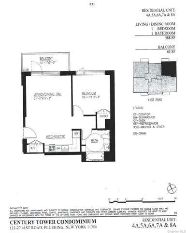 $665,000 | 132-27 41st Road, Unit 4A | Downtown Flushing