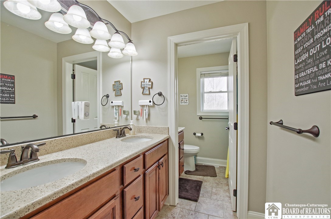 2115 Cedar Brook Busti, NY 14750 - Photo 41 of 43 Shared bath on second floor. Separate shower area