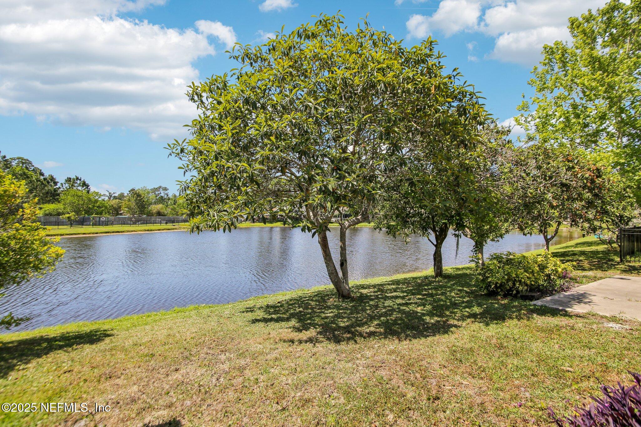 1634 Dockside Drive Fleming Island, FL 32003 - Photo 40 of 44 a view of lake background with house