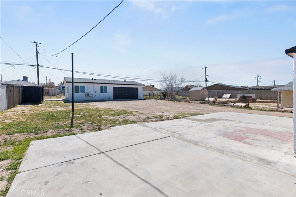 25441 Main Street Barstow, CA 92311 - Photo 29 of 66 Backyard and view of second unit