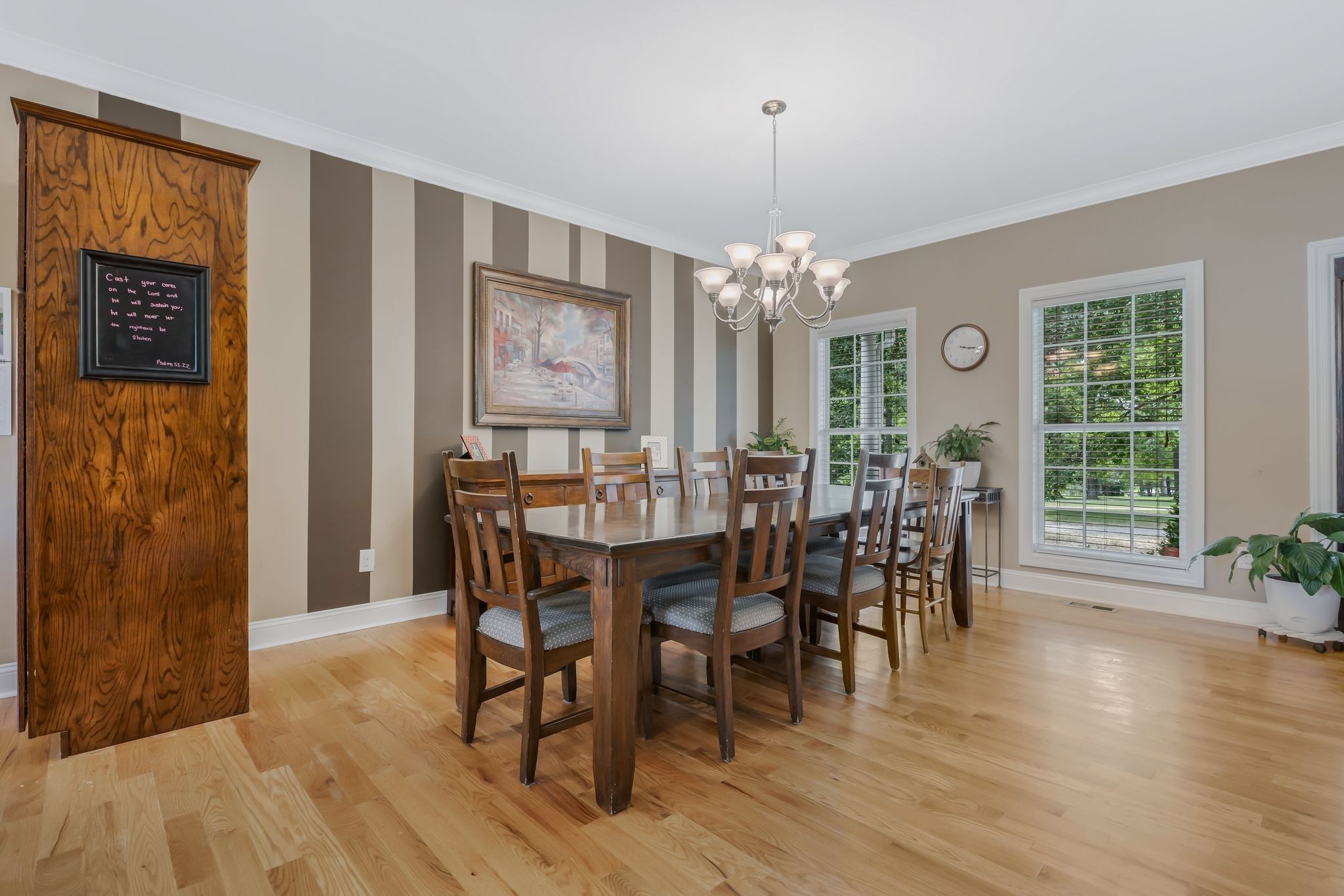 2350 Joe Brown Road Spring Hill, TN 37174 - Photo 22 of 80 a view of a dining room with furniture and wooden floor