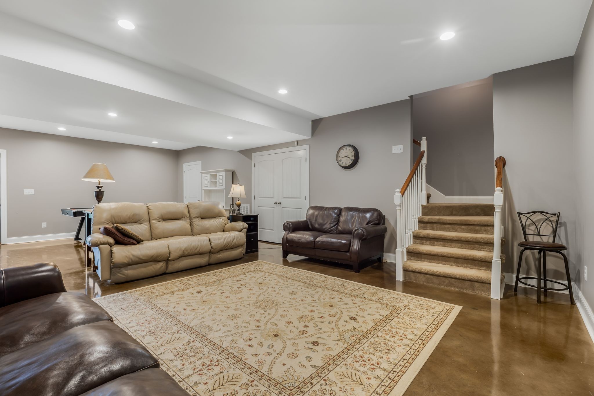 2350 Joe Brown Road Spring Hill, TN 37174 - Photo 42 of 80 a living room with furniture and a wooden floor