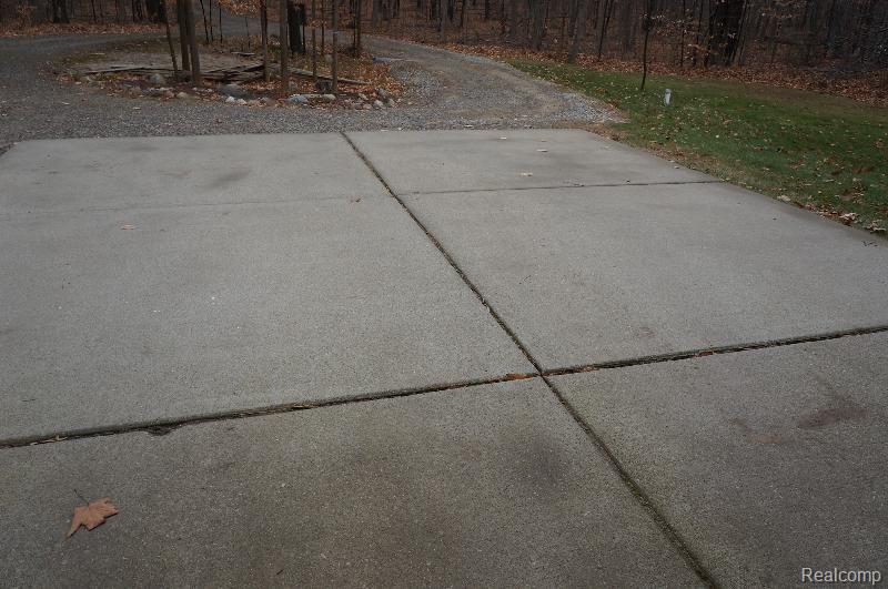 6872 General Squier Road Almont, MI 48003 - Photo 42 of 57 cement garage approach