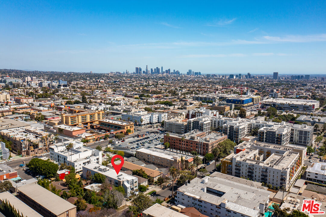 1746 Garfield Place, Unit 102 Los Angeles, CA 90028 - Photo 30 of 32 an aerial view of a city