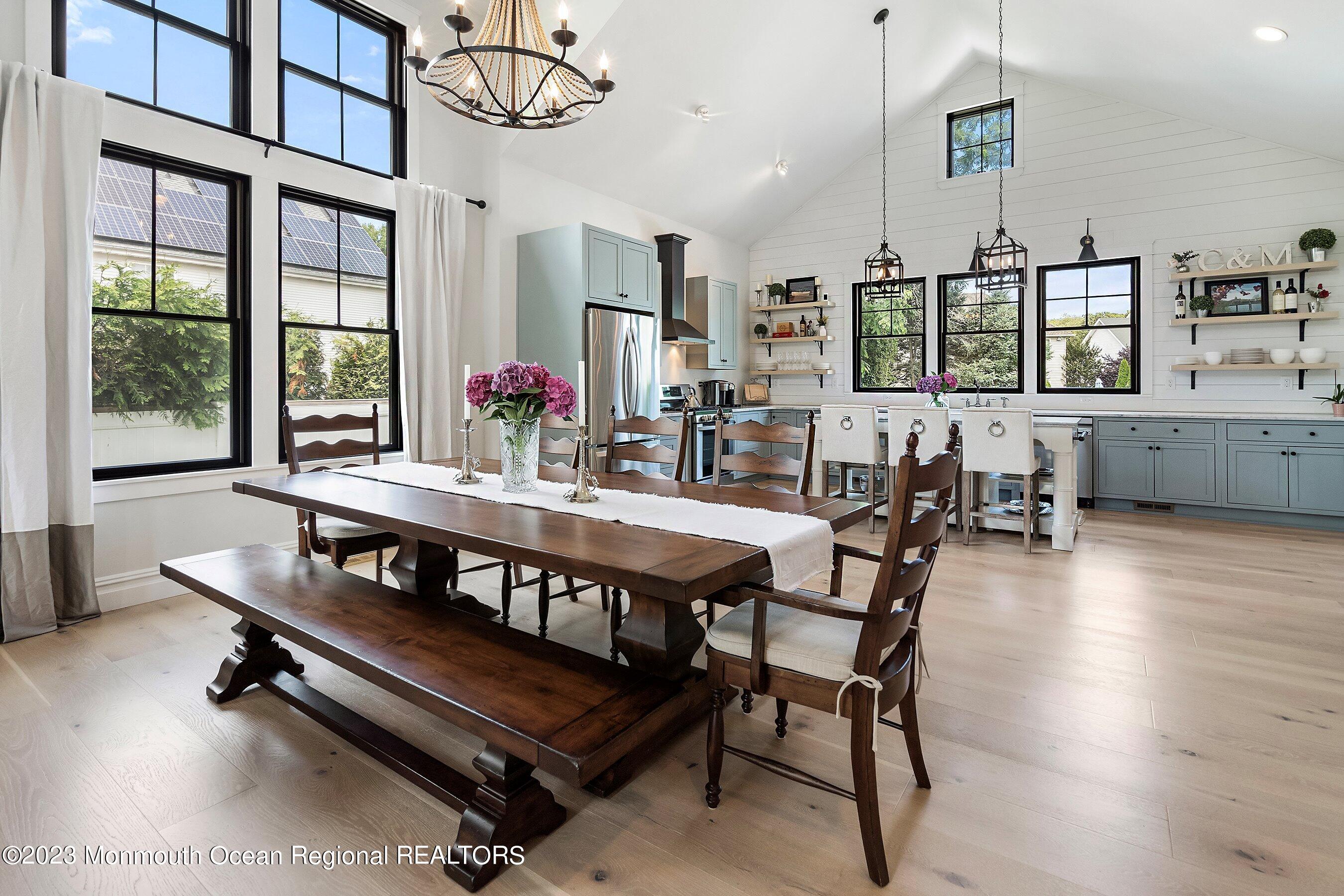 2502 Kipling Avenue Spring Lake, NJ 07762 - Photo 13 of 43 a view of a dining room with furniture window and wooden floor