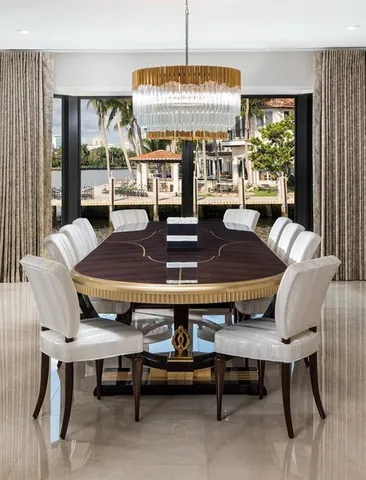 a bedroom with a bed and glass window