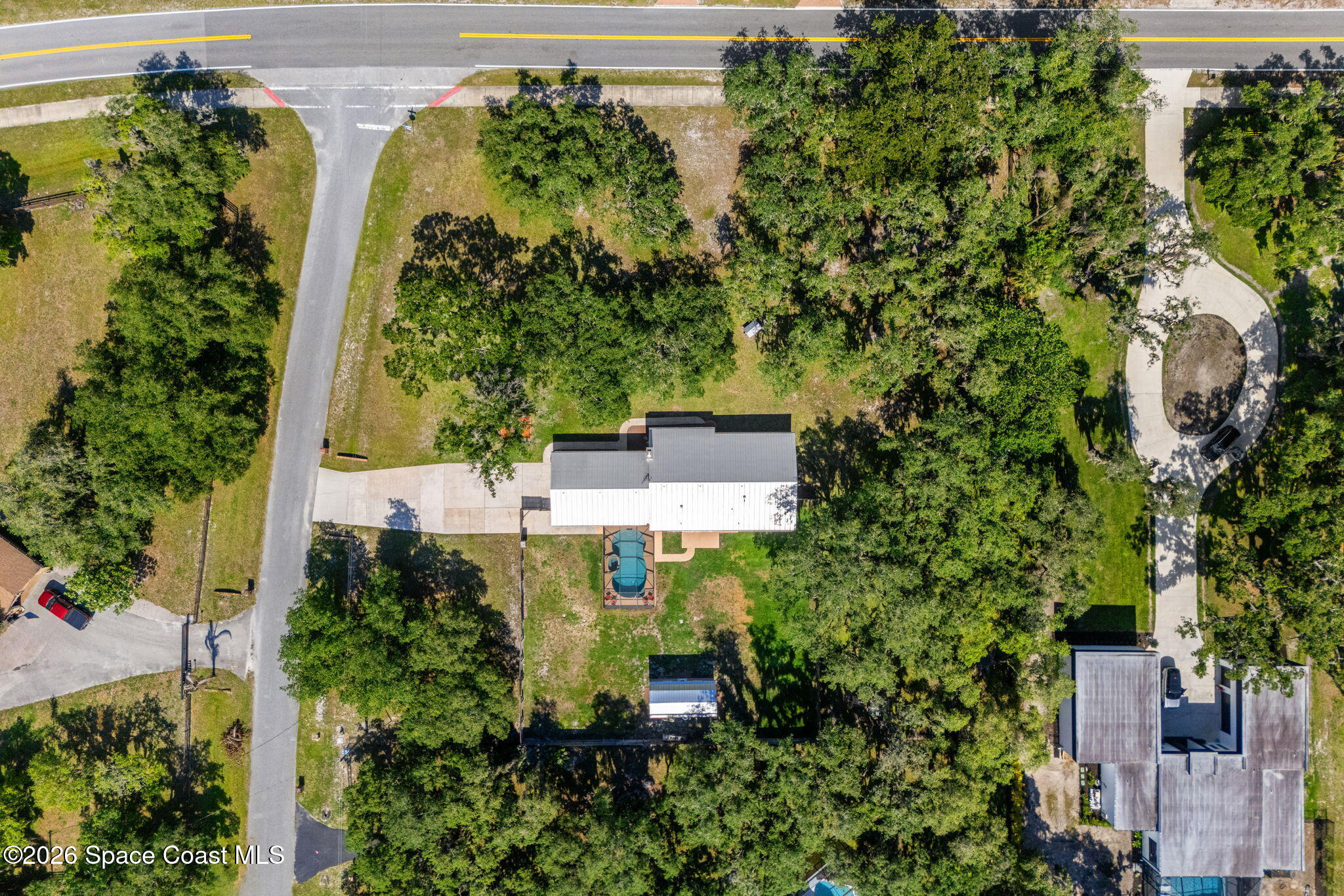 3480 Turtle Mound Road Melbourne, FL 32934 - Photo 64 of 69 aerial - birds eye view - 2
