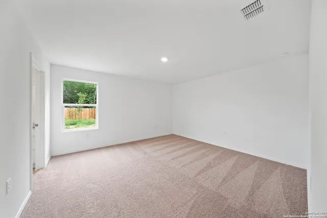 a view of empty room