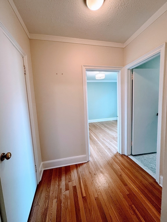 65 Strathmore Road, Unit 49 Boston, MA 02135 - Photo 10 of 26 wooden floor in a hall with an empty room