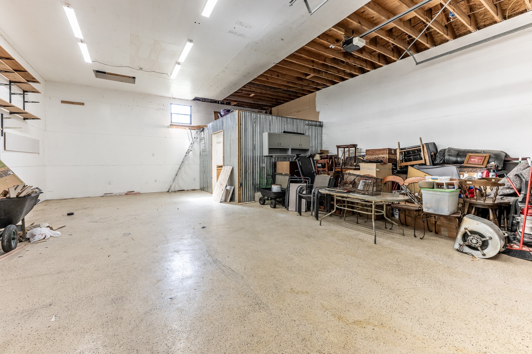191 Timber Bay Drive Trinity, TX 75862 - Photo 36 of 48 View from access doors to the Workshop.