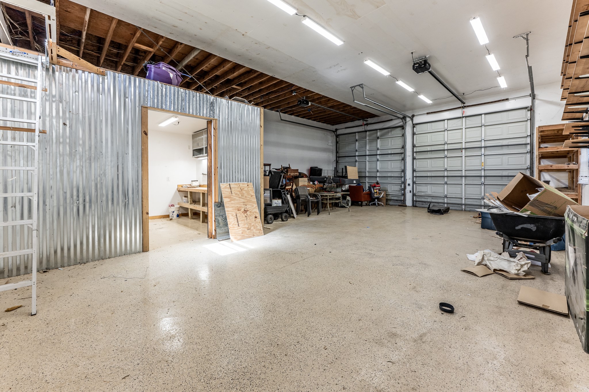 191 Timber Bay Drive Trinity, TX 75862 - Photo 37 of 50 Inside RV building looking in the door to Workshop.
