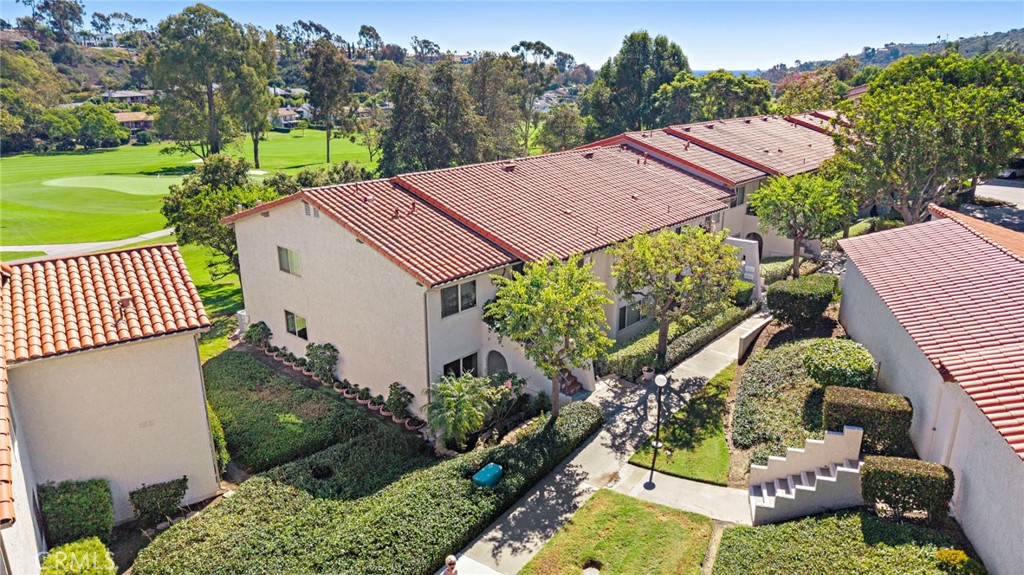 31654 West Nine Drive Laguna Niguel, CA 92677 - Photo 55 of 57 a aerial view of a house with a yard and potted plants
