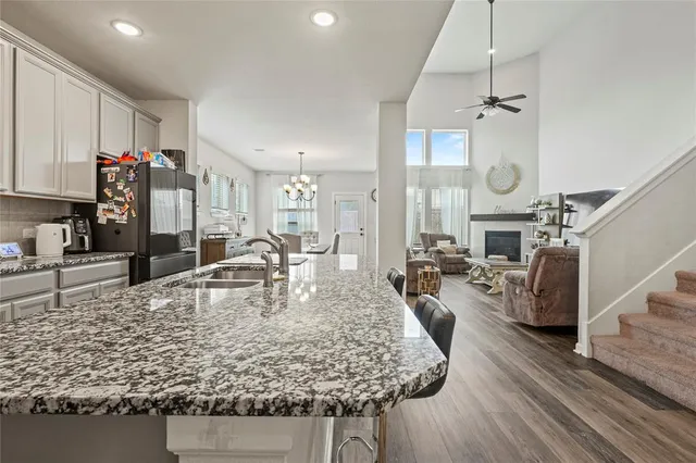 a aerial view of multiple houses