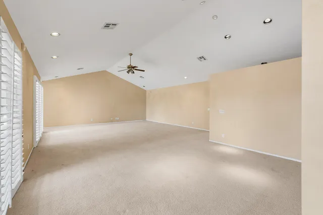 a view of empty room