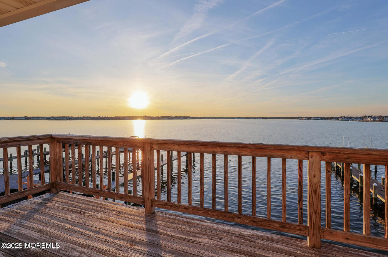 151 Shore Drive Brick, NJ 08723 - Photo 28 of 40 a view of wooden balcony with wooden floor