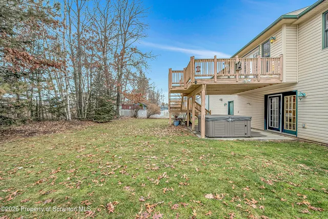 a house with trees in front of it