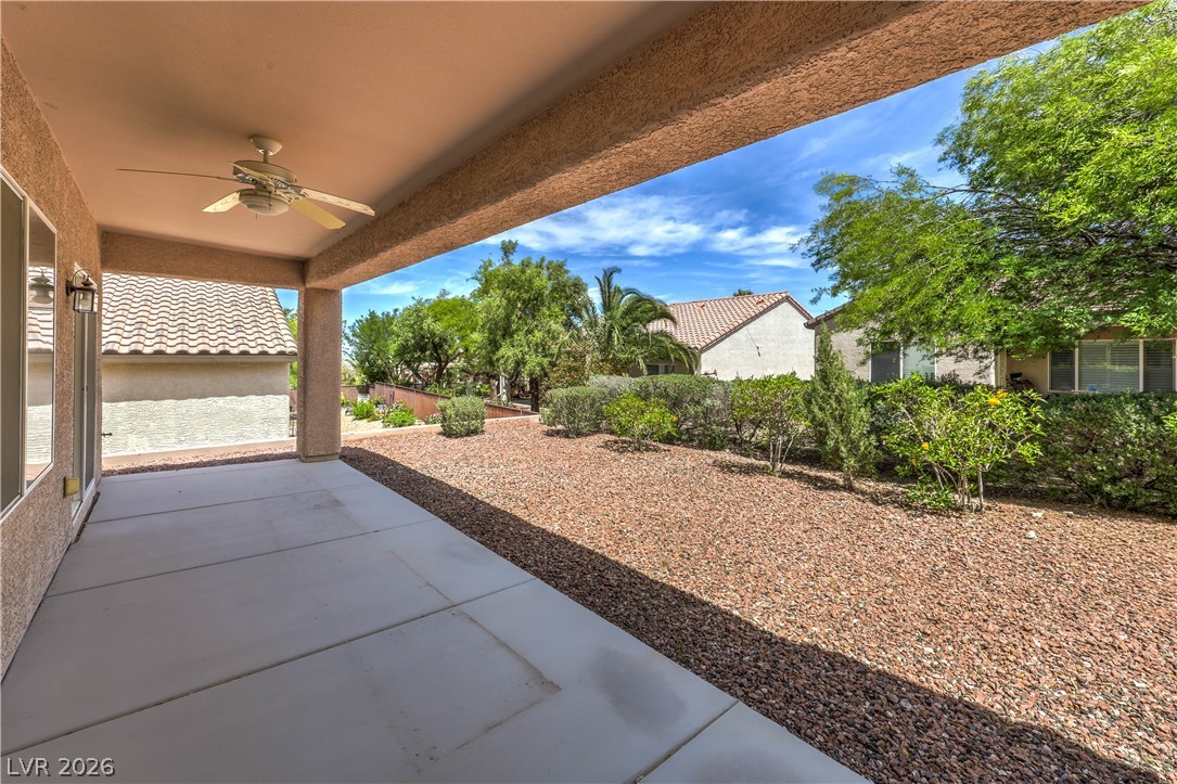 2276 Saxtons River Road Henderson, NV 89044 - Photo 31 of 49 Mature Low Maintenance Landscaping with Rock and Shrubs and Automatic Drip Irrigation System on Timer