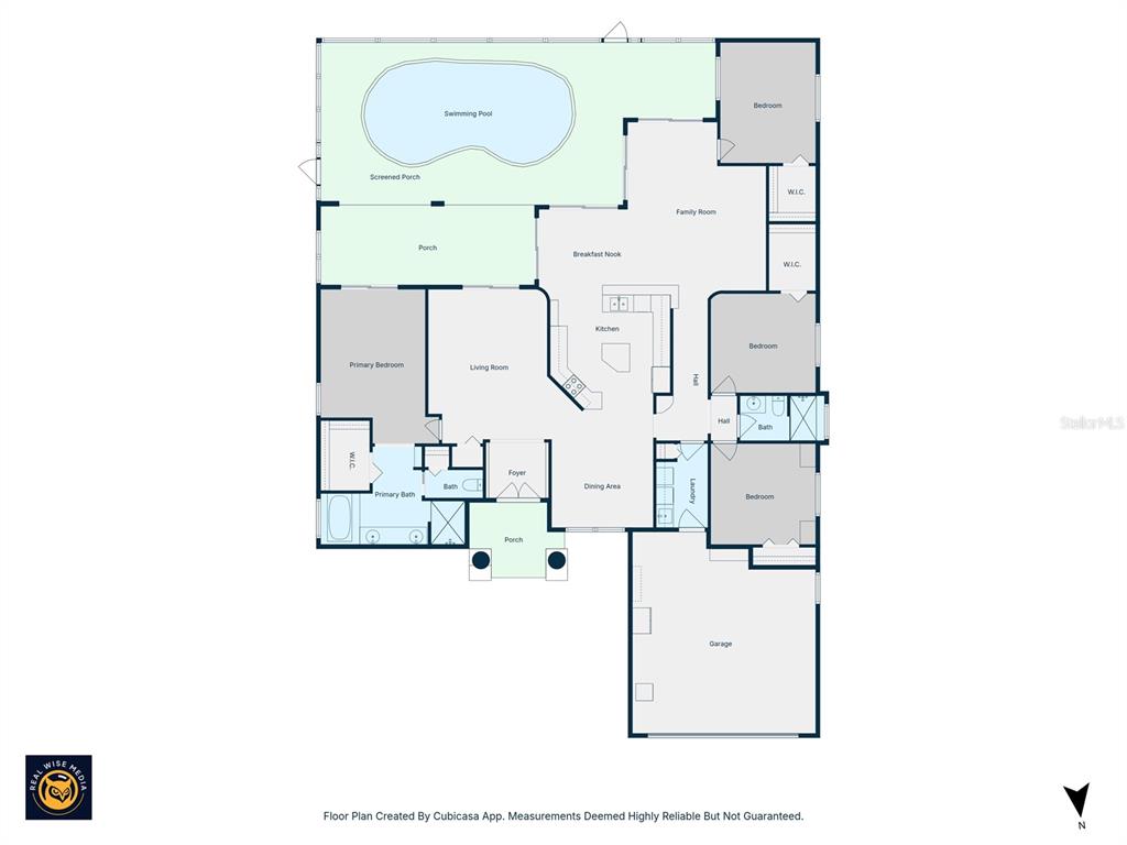 14122 Newcastle Avenue Spring Hill, FL 34609 - Photo 65 of 66 a picture of a floor plan