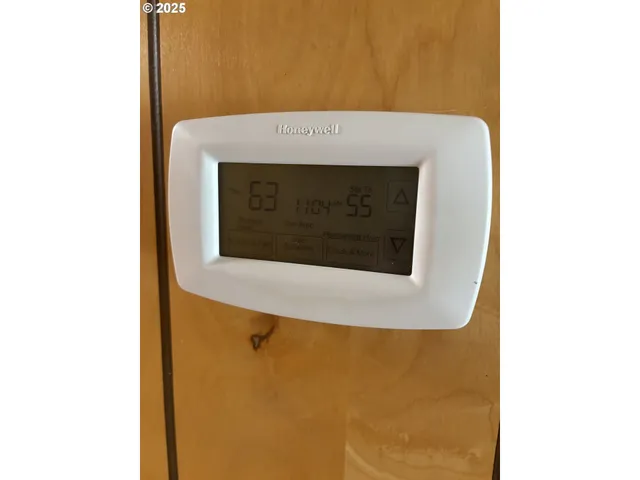 a close view of a fireplace