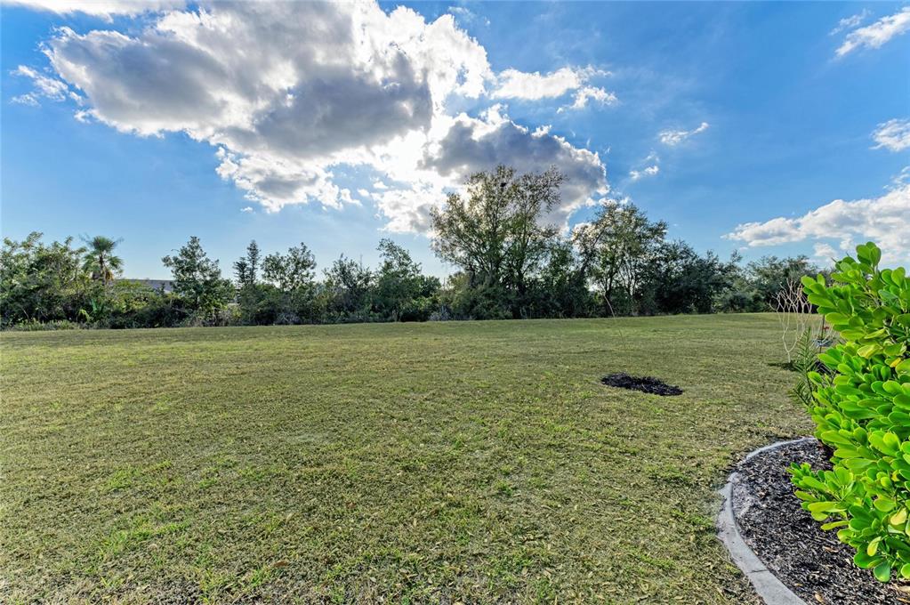 258 Surinam Street Punta Gorda, FL 33983 - Photo 37 of 47 a view of a green field with wooden fence