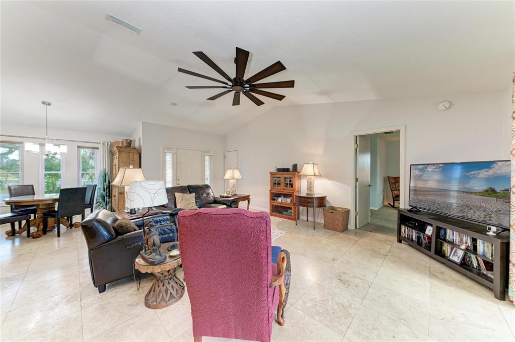 258 Surinam Street Punta Gorda, FL 33983 - Photo 10 of 47 a living room with furniture and a flat screen tv