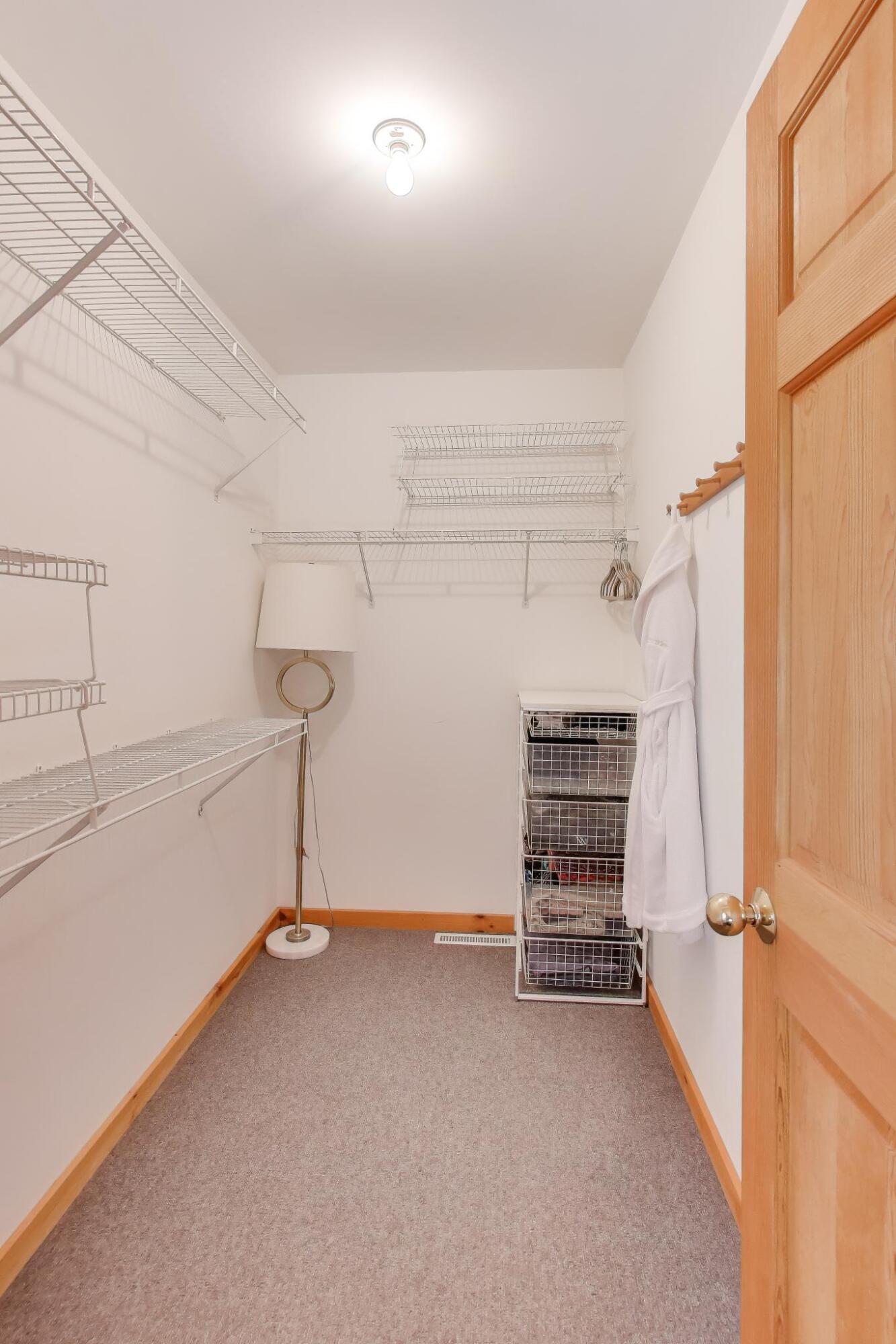 N1842 Highland Road Linn, WI 53147 - Photo 33 of 37 Primary Closet