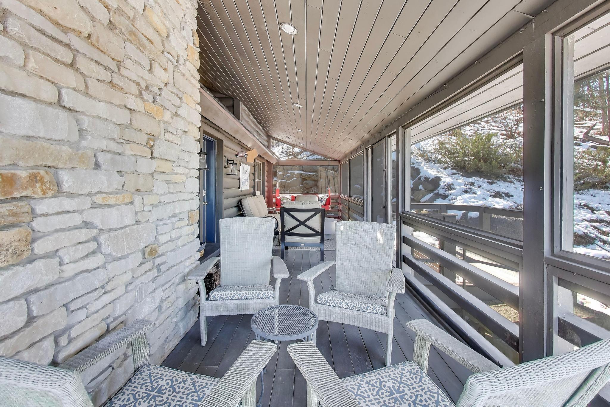 N1842 Highland Road Linn, WI 53147 - Photo 8 of 37 Screened in Porch