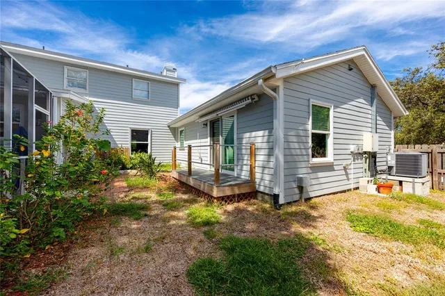 a view of swimming pool with outdoor seating