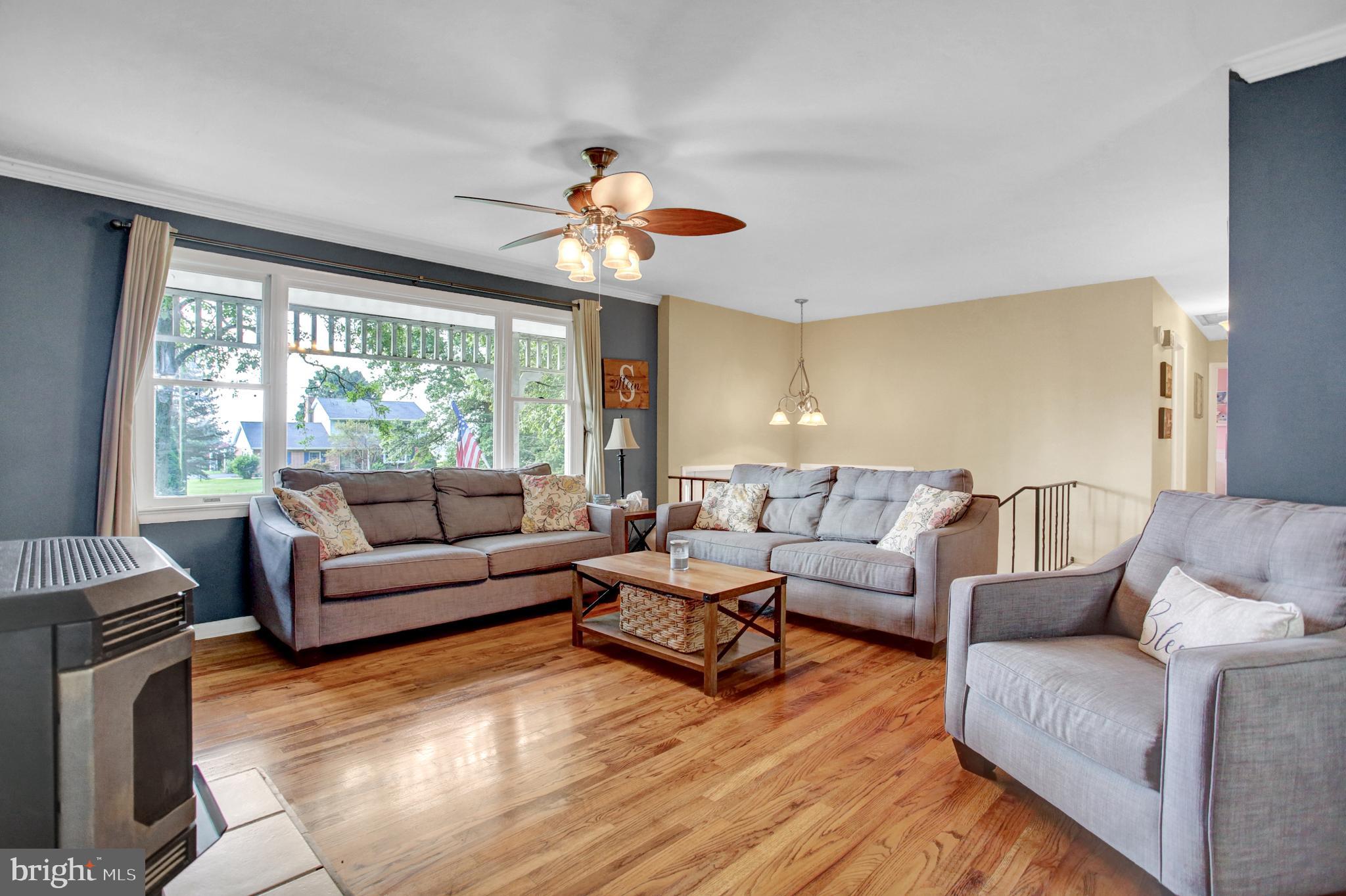 687 Amosite Road Elizabethtown, PA 17022 - Photo 5 of 29 LR from DR featuring hardwood floors