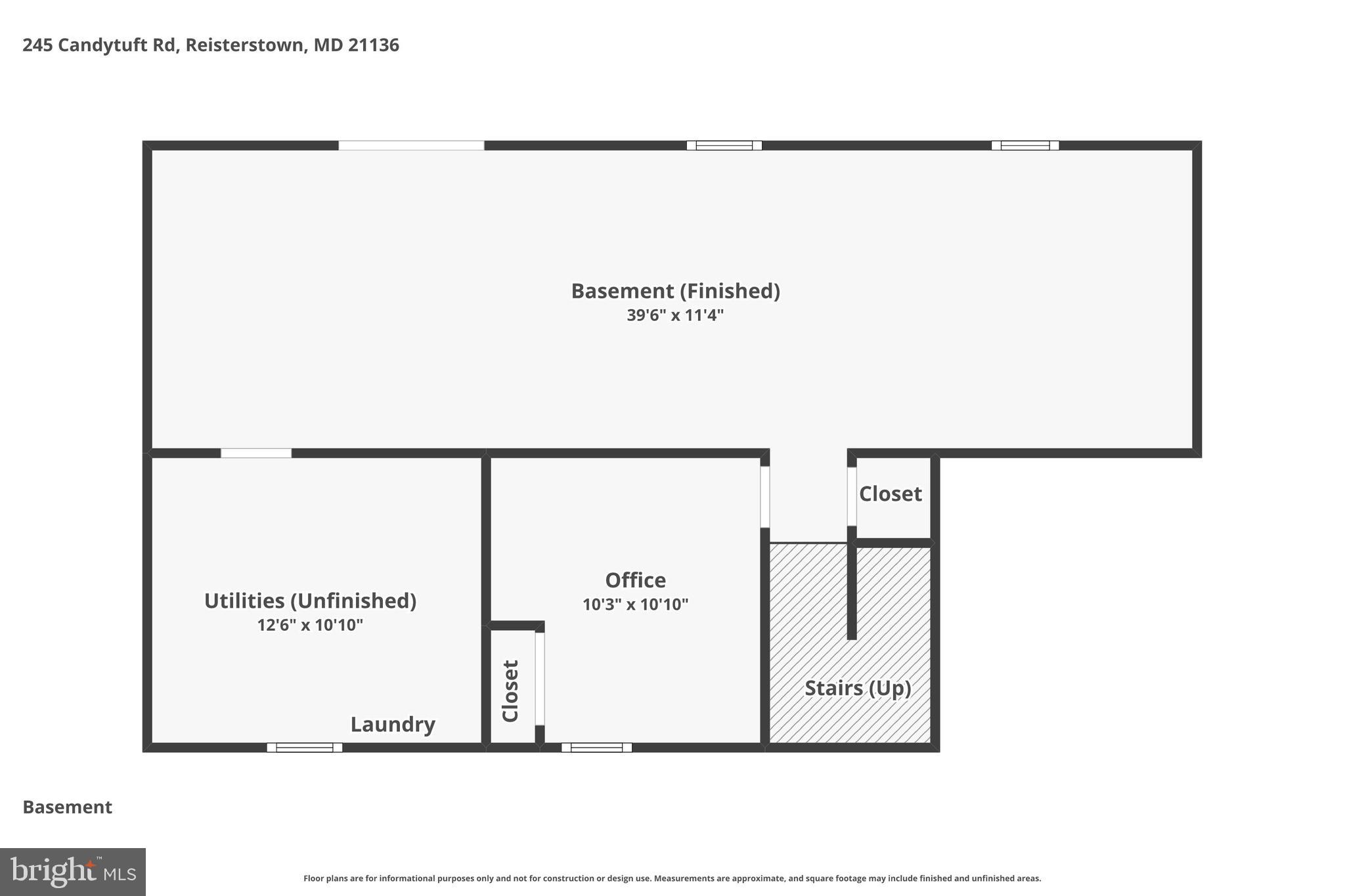 245 Candytuft Road Reisterstown, MD 21136 - Photo 39 of 40 lower level floor plan