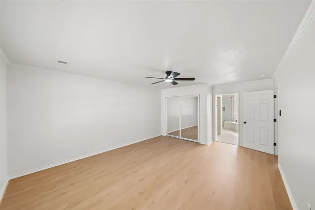 wooden floor in an empty room