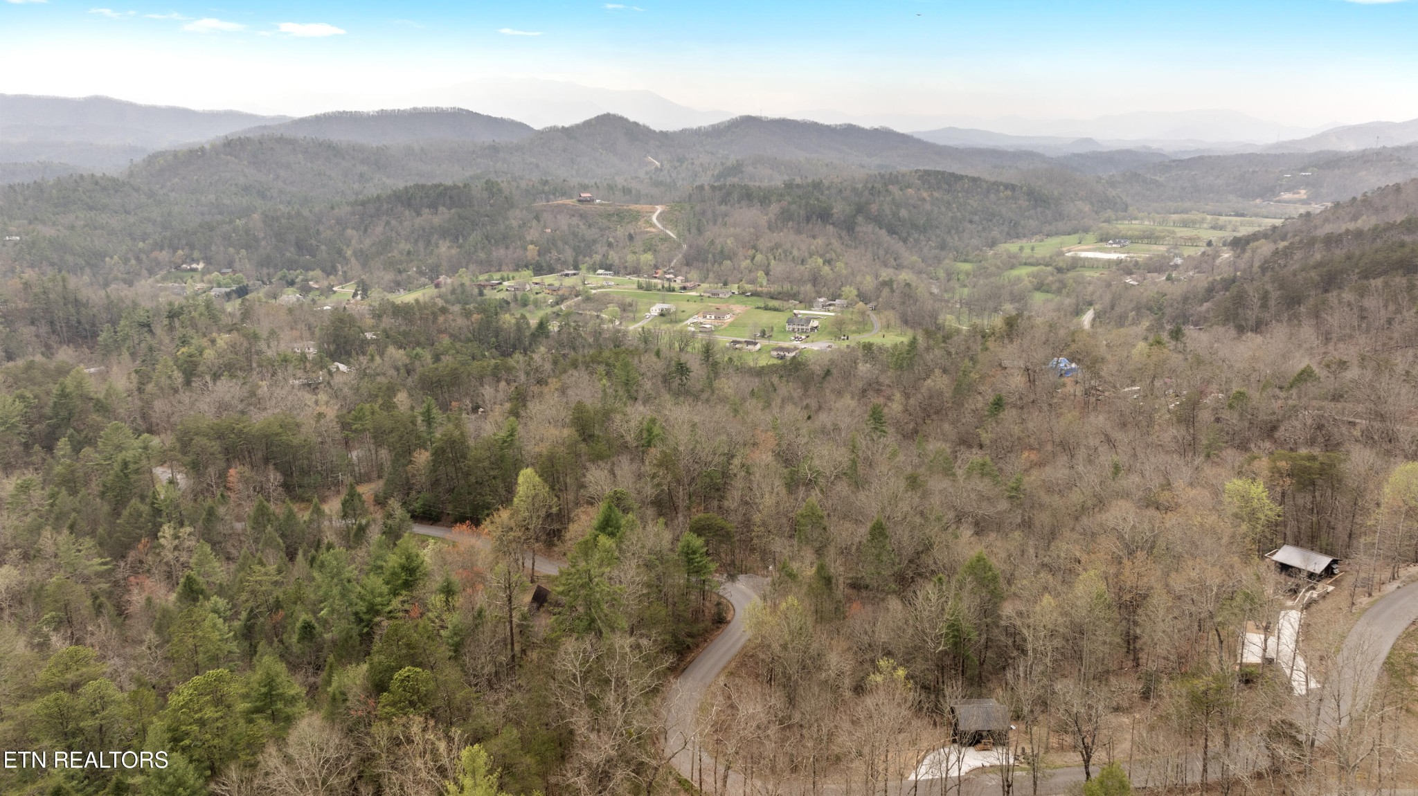 1079 Shell Mountain Road Sevierville, TN 37876 - Photo 29 of 29 a view of a mountain in the distance in a field
