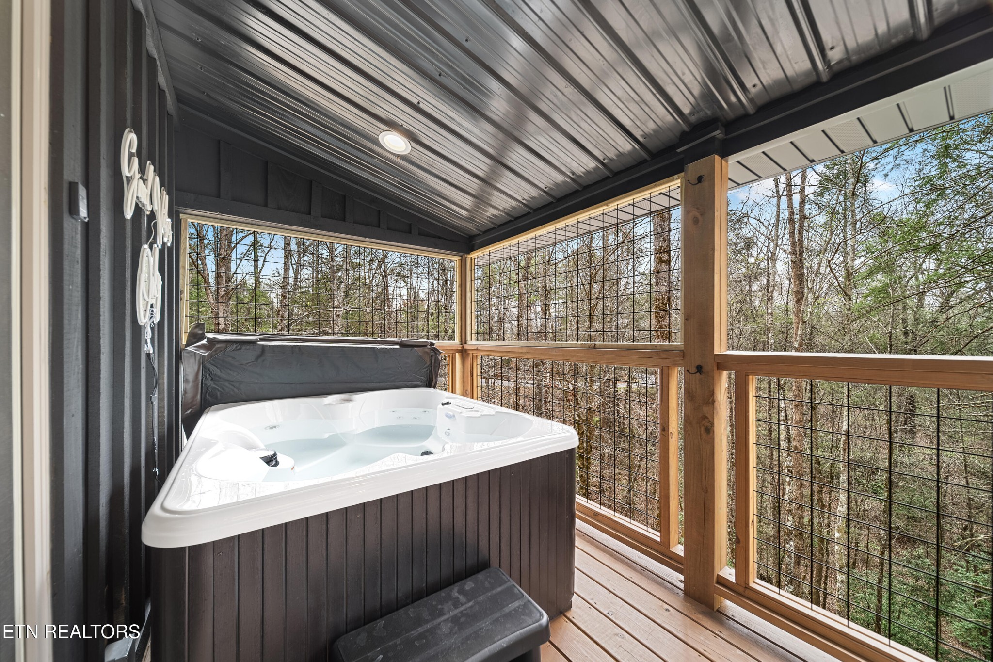 1079 Shell Mountain Road Sevierville, TN 37876 - Photo 4 of 29 a bathroom with a sink and a large window