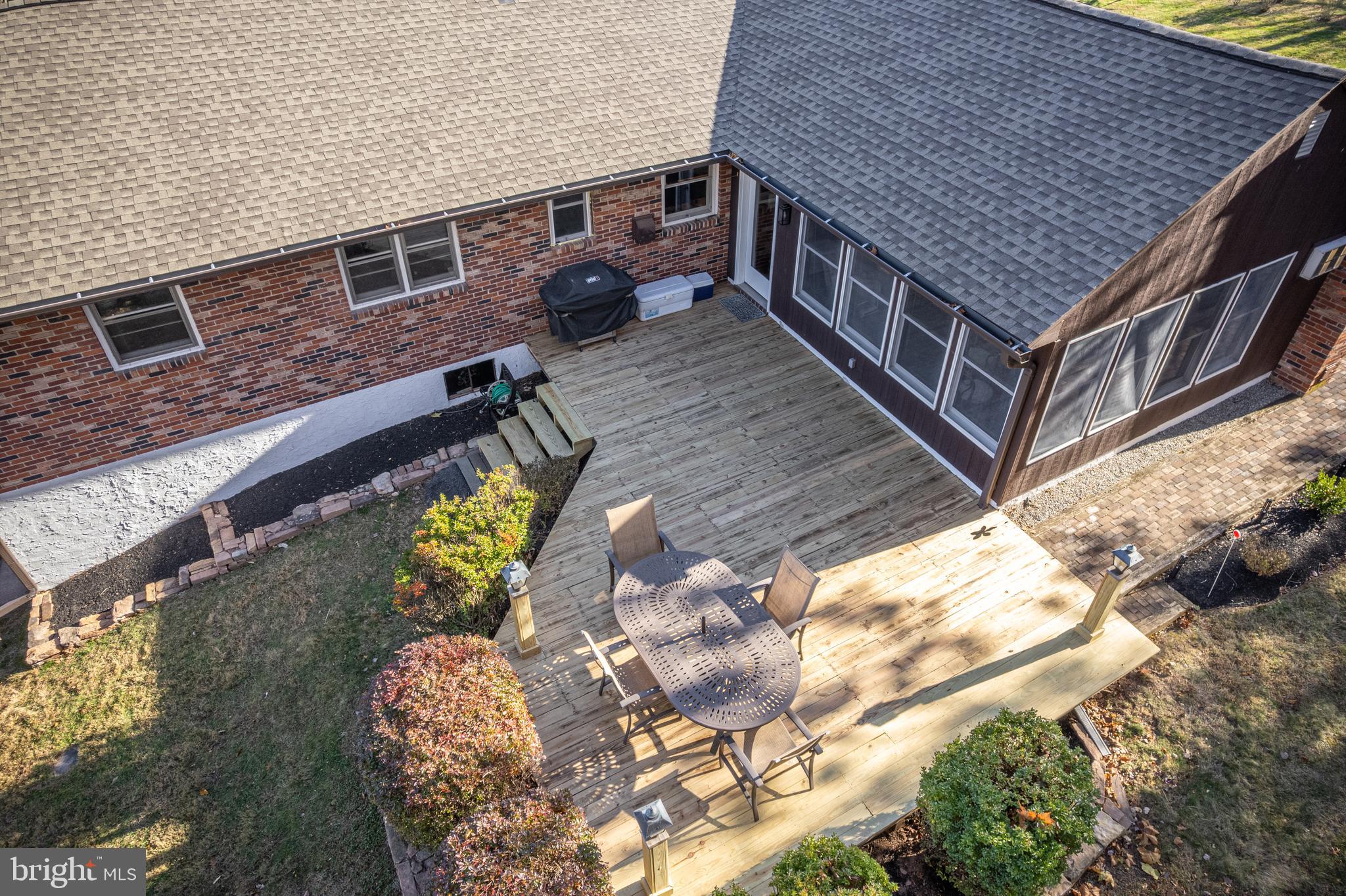 423 Brownsburg Road, Unit W Newtown, PA 18940 - Photo 106 of 109 Aerial shot of the deck