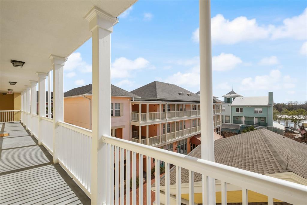 600 Market Street, Unit 340 Celebration, FL 34747 - Photo 23 of 35 a view of a city from a balcony