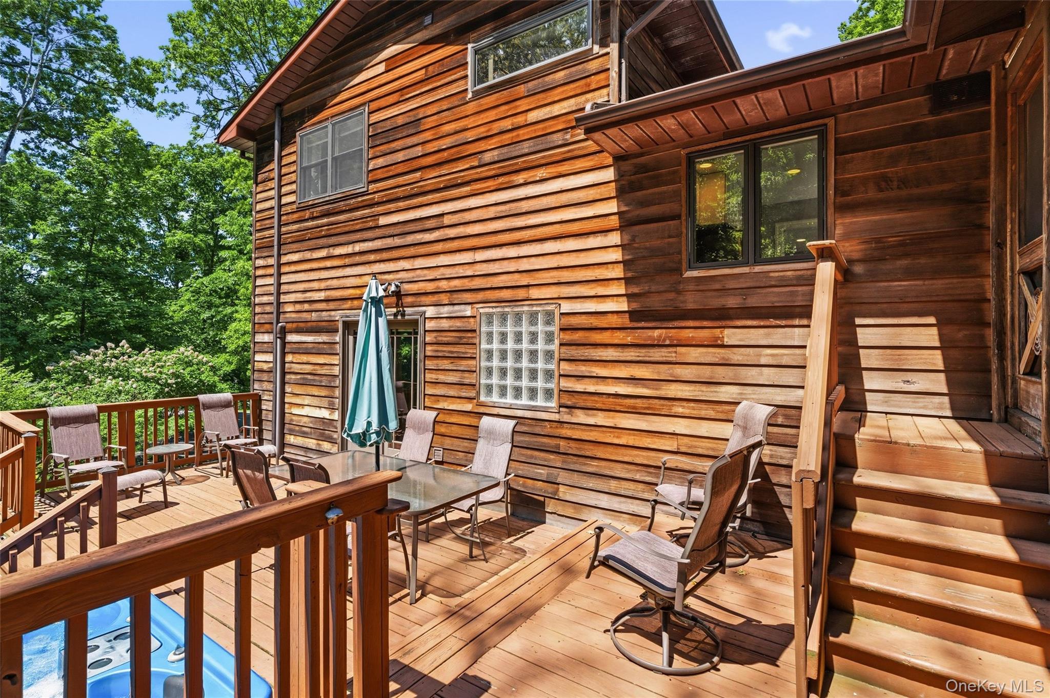 44 Sayer Road Blooming Grove, NY 10914 - Photo 30 of 39 a view of a balcony with chairs