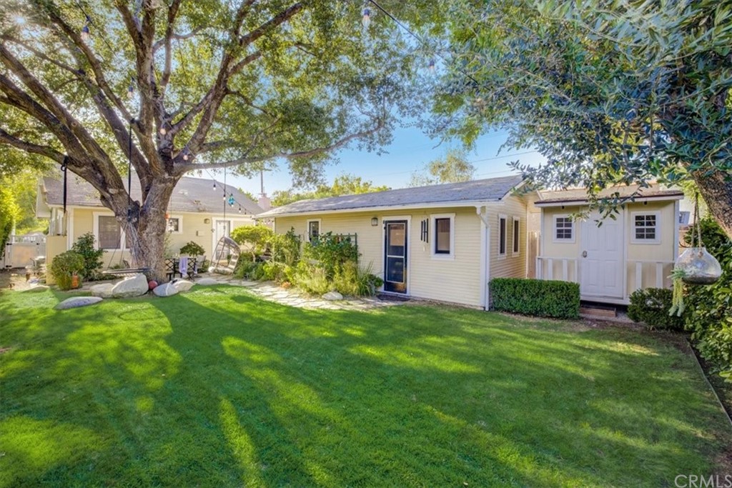 1030 Sinaloa Avenue Pasadena, CA 91104 - Photo 40 of 45 a view of a house with a backyard