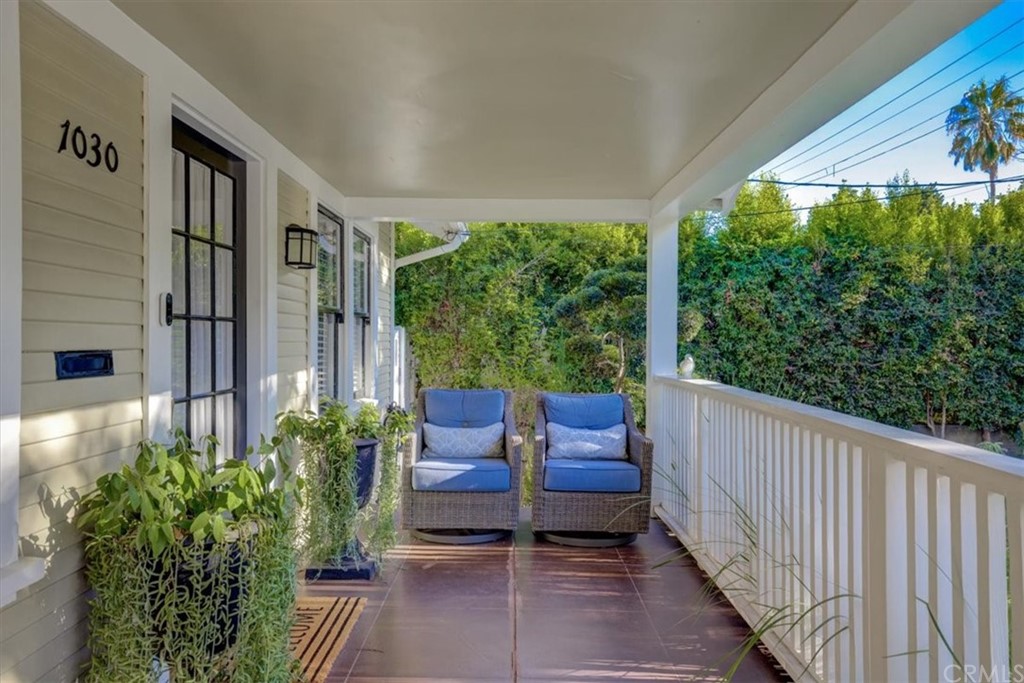 1030 Sinaloa Avenue Pasadena, CA 91104 - Photo 5 of 45 a view of two chairs in balcony