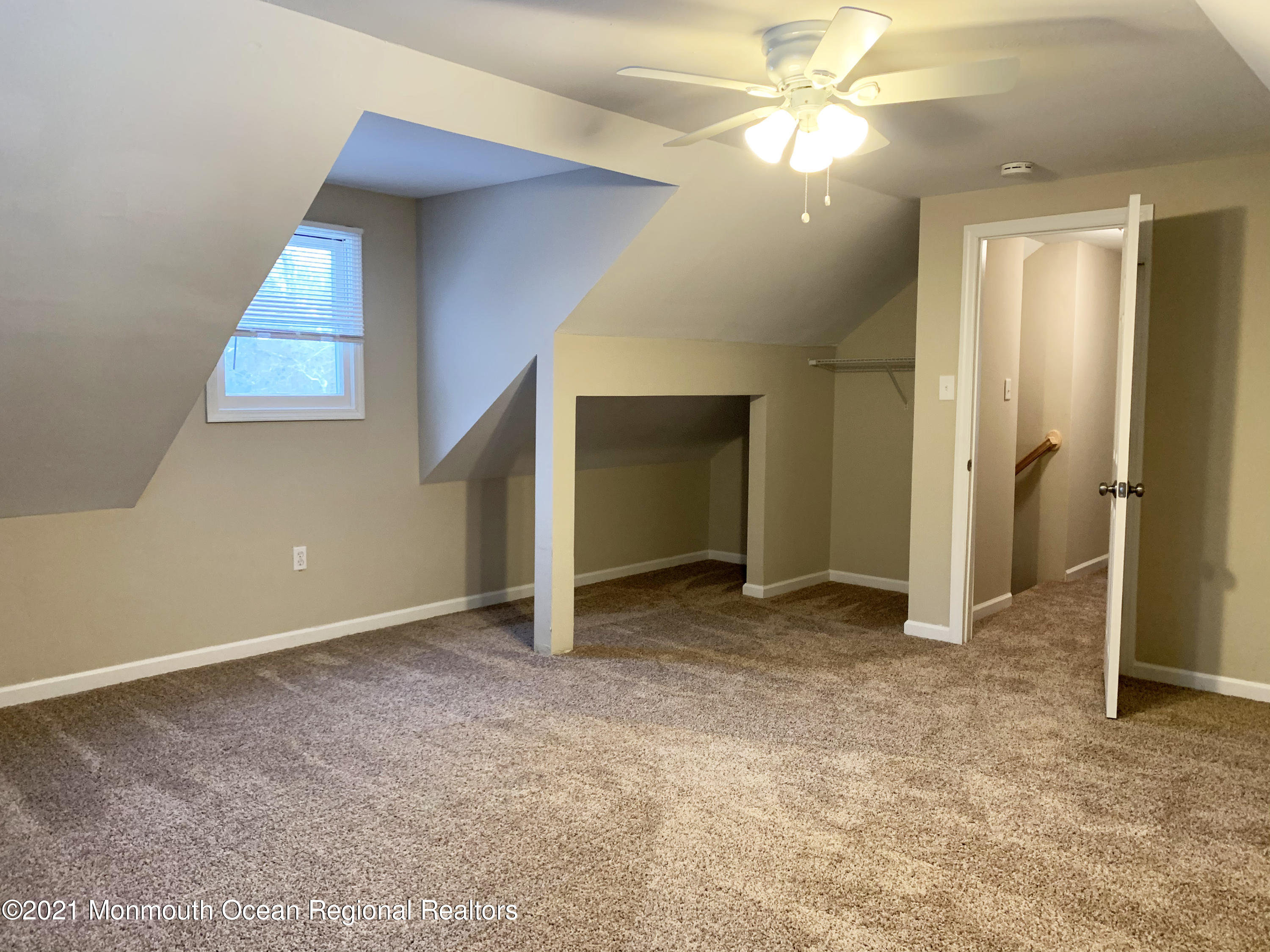 88 W Road Tuckerton, NJ 08087 - Photo 19 of 25 an empty room with a ceiling fan and window