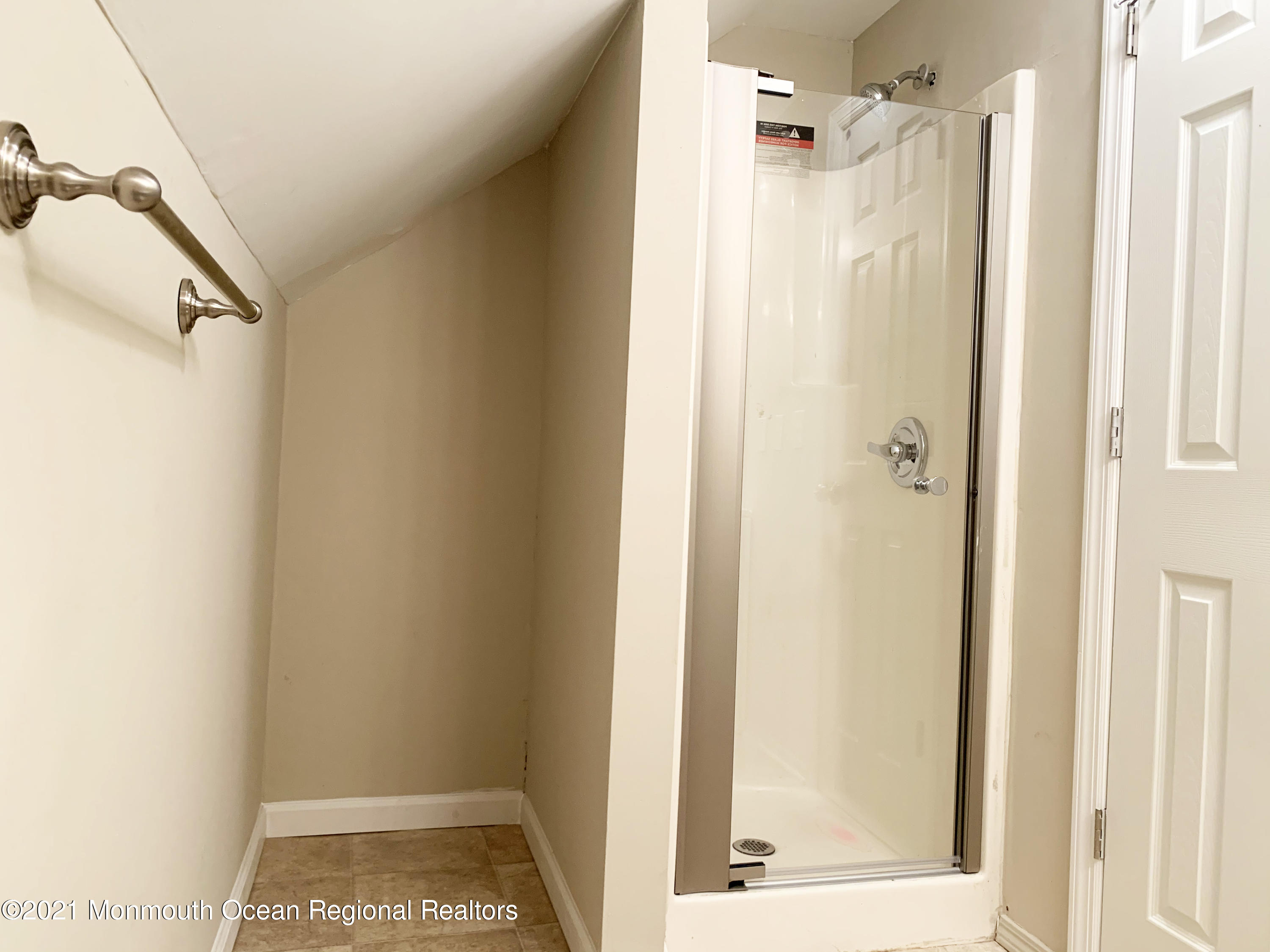 88 W Road Tuckerton, NJ 08087 - Photo 21 of 25 a bathroom with a shower and a glass door