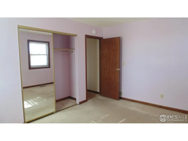 a open hall with a yard