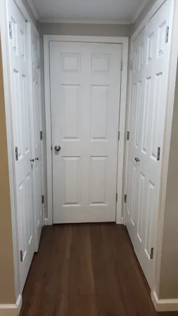a view of empty room